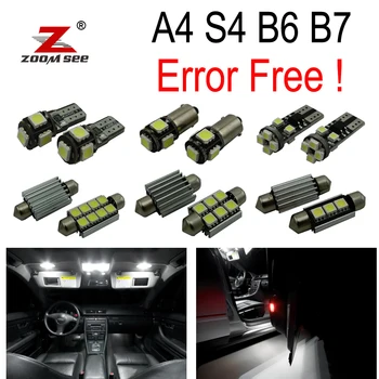 

20pc X 100% Error Free LED bulb interior dome map reading light Kit Package for Audi A4 S4 RS4 B6 B7 (2002-2008)