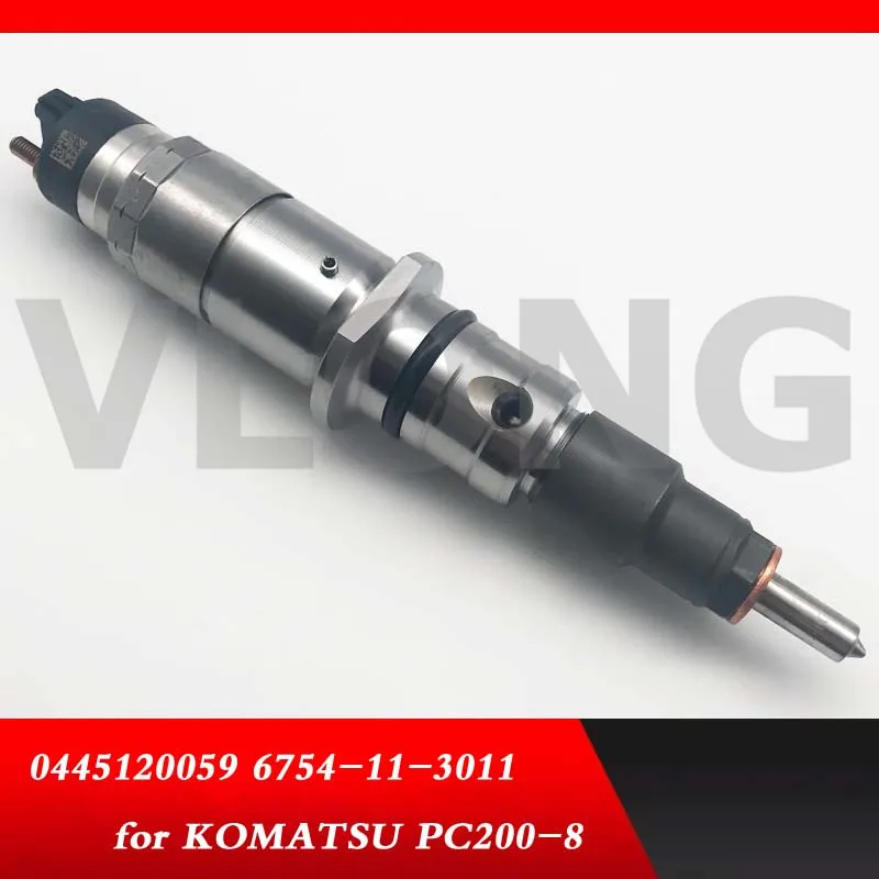 Дизельные форсунки 0 445 120 059 Common Rail Jet 0445120059 6754-11-3011 для KOMATSU PC200-8 Cummins QSB6, 7 и CDC