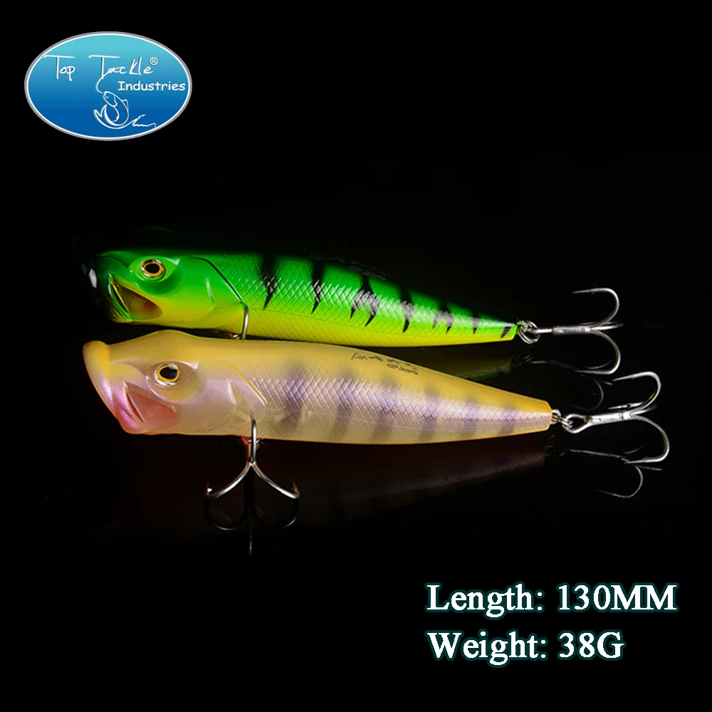 

Crazy Dancer With Water Hole Seawater Freshwater Popper Surface Lure Fishing lure 130mm 38g
