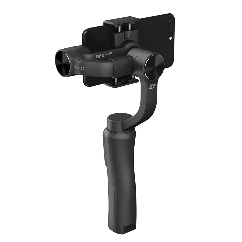 zhi yun Zhiyun Official Smooth Q 3-Axis Handheld Gimbal Stabilizer Phone Stabilizer for iPhone 8 X for Samsung Huawei Xiaomi