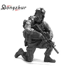 Dongzhur 1/35 котики Смола Солдат Diy сборки игрушек дома ручной работы орнамент 1 35 Масштаб модели цифры Лоо-04