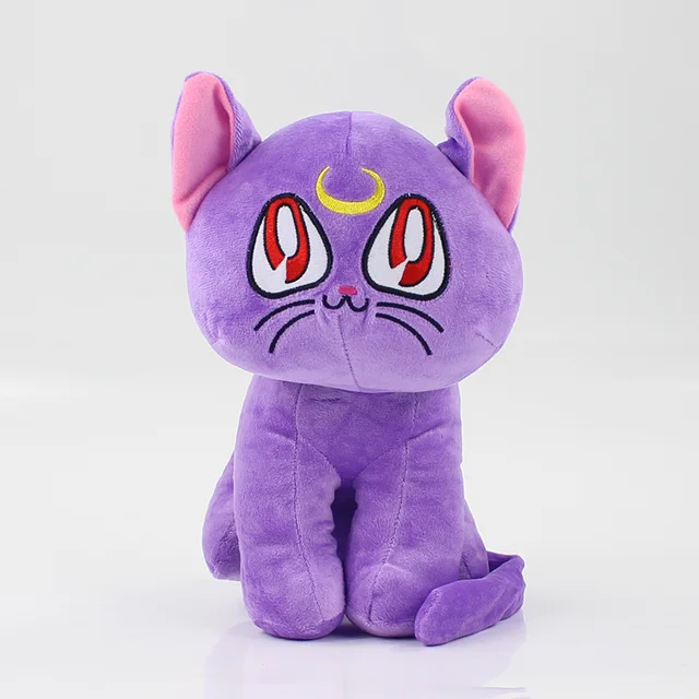 purple cat stuffed animal