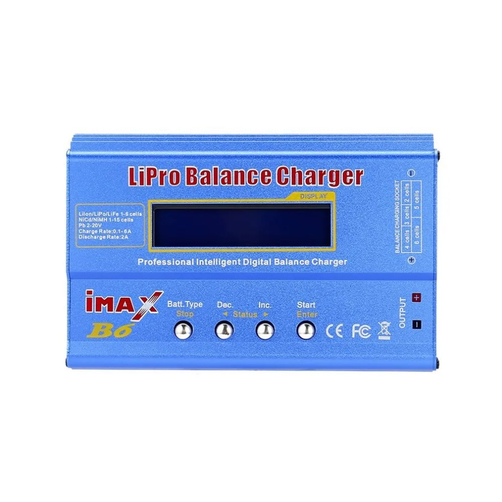 

IMAX B6 Digital RC Lipo NiMh Battery Balance Charger AC POWER 12V 5A Adapter FOR Vehicles Remote Control Toys Helicopters