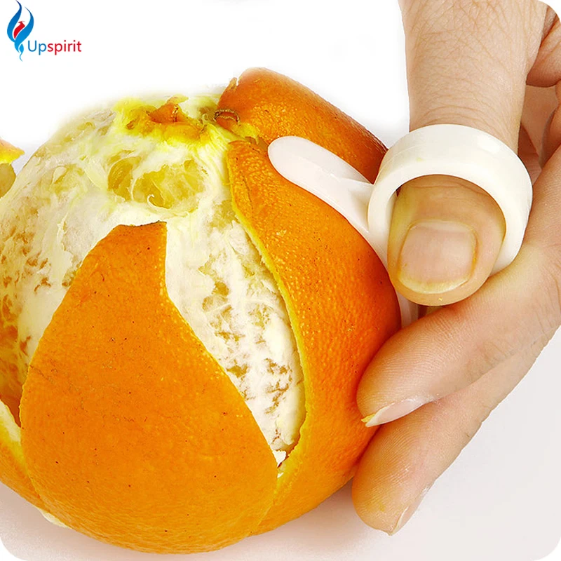 

Upspirit 10pcs/lot Parer Finger Type Open Orange Peeler Machine Orange Device Tools Kitchen Accessories Cooking Tools