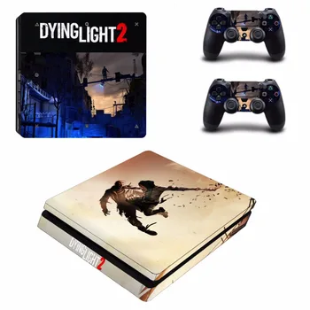 

PS4 Slim Skin Sticker For PlayStation 4 Console and 2 Controllers PS4 Slim Skin Sticker Decal Vinyl - Game Dying Light 2