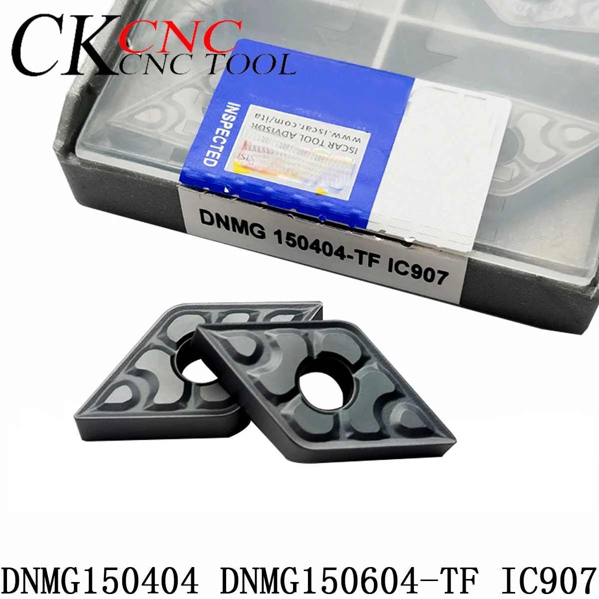

10pcs DNMG150404 IC907 DNMG150604-TF IC907 CNC Tools Carbide inserts Lathe cutter Cutting Tool CNC blade