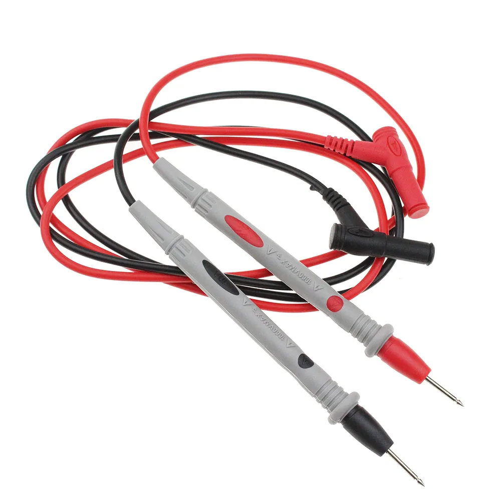 1 Pair Probe Test Leads Pin For Digital Multimeter Needle Tip Meter