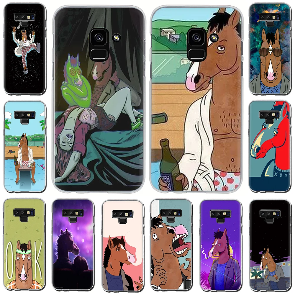

BoJack Horseman Hard Phone Cover Case For Samsung Galaxy A3 A5 2016 2017 A7 A8 A9 2018 A 10 30 40 50 70