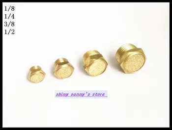 

10Pcs/Lot 1/8" BSPT Pneumatic Breather Vent Silencers Mufler SLM-01 Brand New