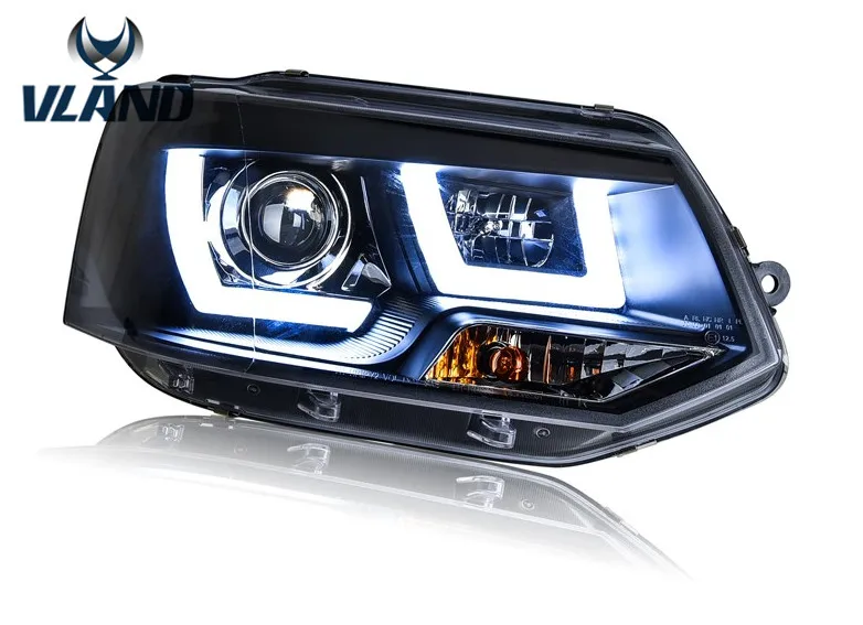 

VLAND factory for Car head lamp for Multivan T5 LED Headlight 2012-2016 for Multivan T5 Head light with H7 Xenon lamp