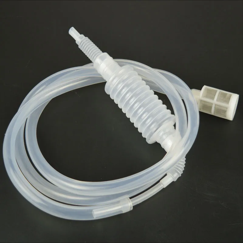 home brew tool Hand knead siphon filter for home brewing for wort