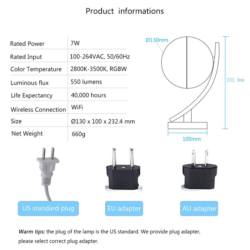 CR02 Smart lamp