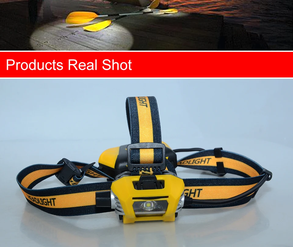 Headlamp Headlight Camping Fishing Hiking Hunting Riding Head light Cabeza Fog Lamp Flashlight08