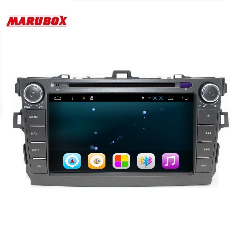 Штатное головное устройство Marubox M8105A на ОС Android 6.0.1Toyota Corolla 2006 2007 2008 2009 2010 2011 2 Din