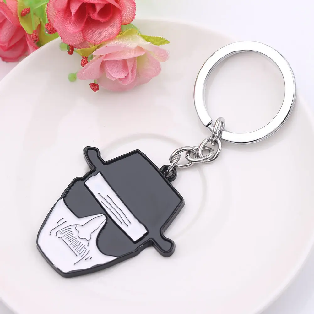 Breaking Bad Key Holder Walter White брелок ТВ кулон Ювелирное Украшение для мужчин Панк Мода дядюшка шляпа лицо брелок аксессуары