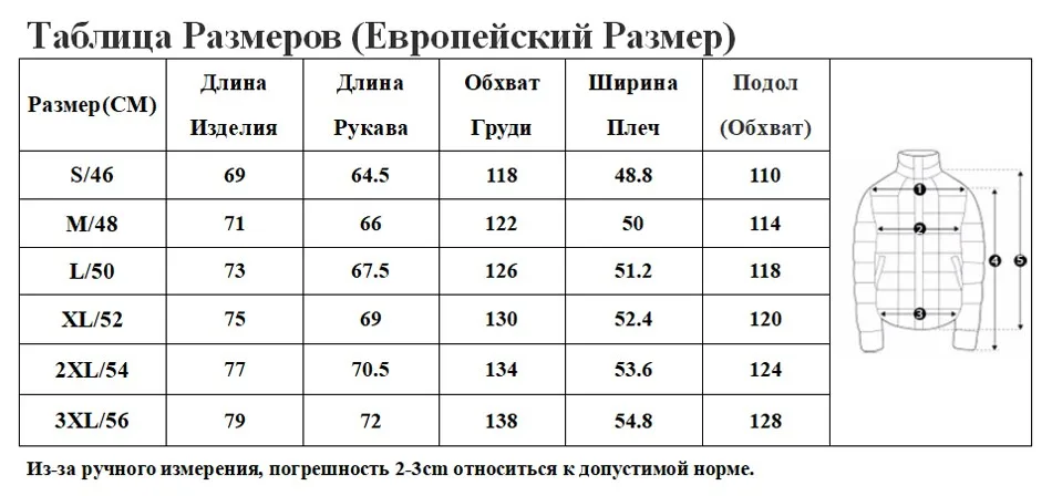M1361 RU SIZE