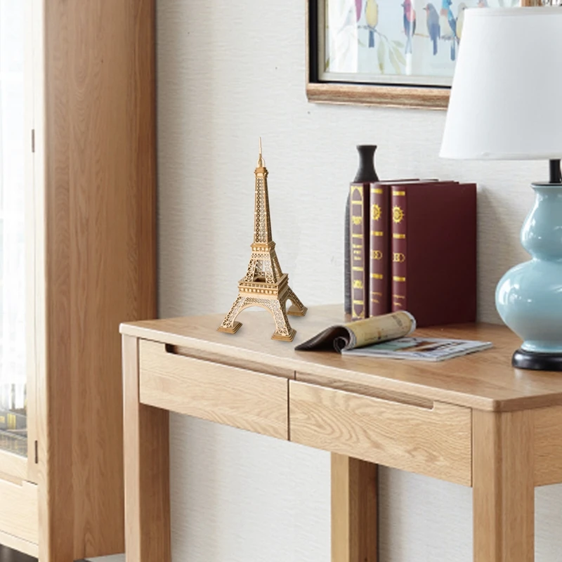 Robotime DIY 3D Wooden Pairs Tower Puzzle Game Gift&Ornament for Children Kid Friend Model Building Kits Popular Toy TG501