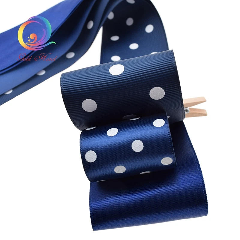 Высокое качество темно-синий серии ленты для Diy ручной работы подарок упаковка корабля аксессуары для волос Свадебные посылка смешивания Цвет всего 22 шт