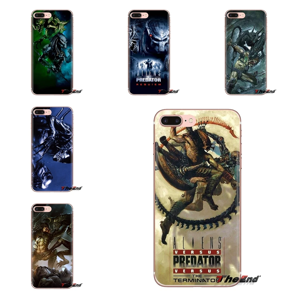 Мягкий силиконовый чехол для Huawei G7 G8 P7 P8 P9 P10 P20 P30 Lite Mini Pro P Smart Plus 2017 2018 2019 alien vs predator