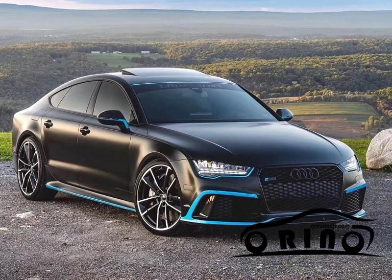 Pearl Metallic Black Vinyl Wrap-6