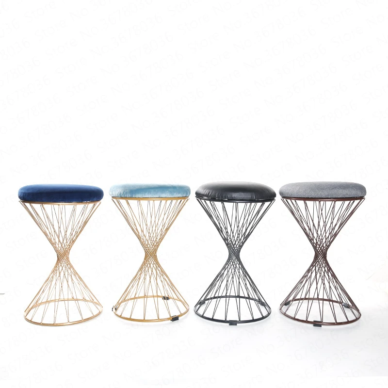 

European fashion personaity creative stool test shoes change shoes stool home ventilation modern minimalist living room chair