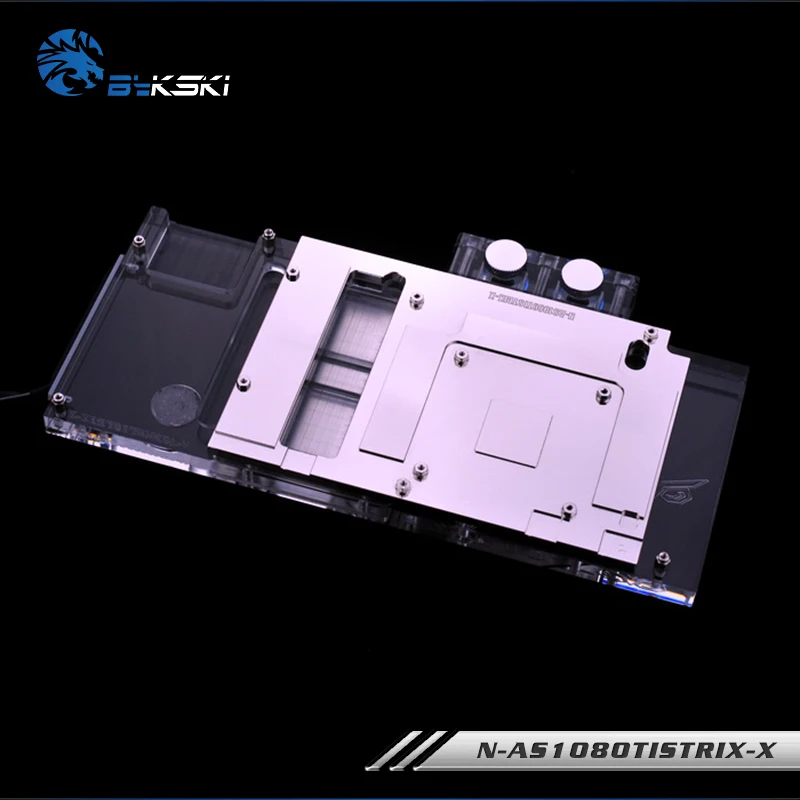  Bykski Graphics Card Water Block use for ASUS ROG-STRIX-GTX1080TI-O11G-GAMING/1080/1070-O8G-GAMING/