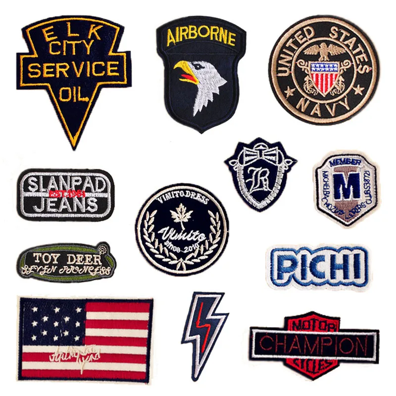 Buy 1 PCS Stripes on Clothes Embroidered Patch