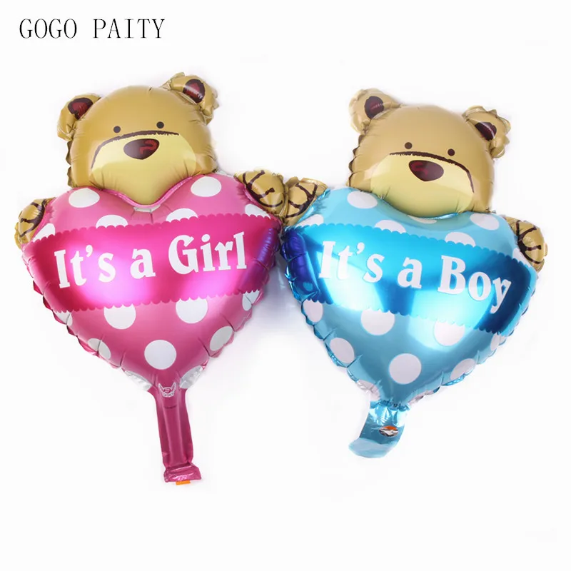 

GOGO PAITY Mini Cute Small Alcohol Birthday Balloon Cubs Party Arrangement Weekly 100 days background decoration