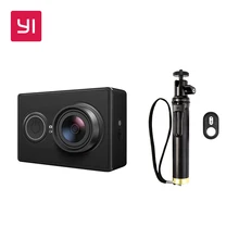 Yi 1080 P действие Камера Черный и белый с селфи Комплект высокой четкости 16.0mp 3D Шум сокращение международных edition