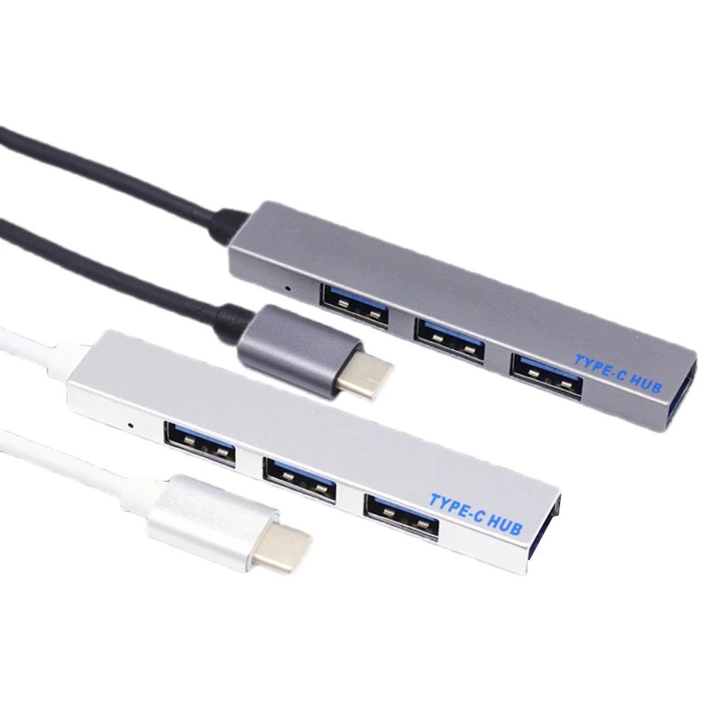 USB3.1 Тип-C Lightning to USB 4-Порты и разъёмы концентратор адаптер Мощность QC зарядки сплиттер кабеля для мобильного телефона Мышь Клавиатура ноутбука