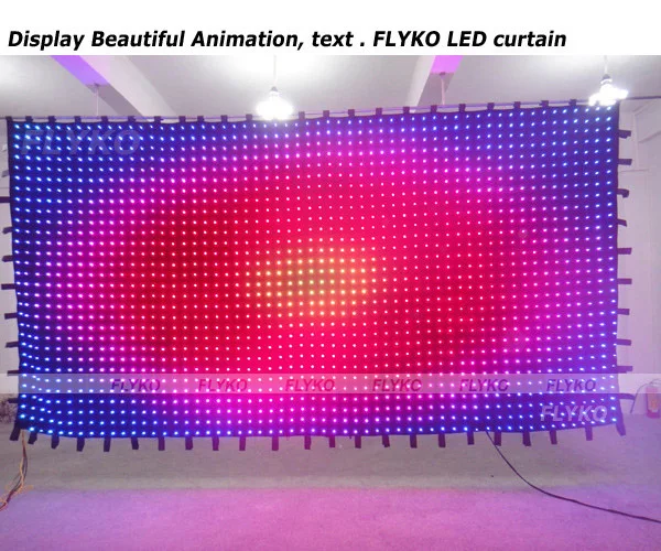 Китай поставщика подкладке decorationled огни светодиодный видеоэкран свадьба фон/LED стадии фон