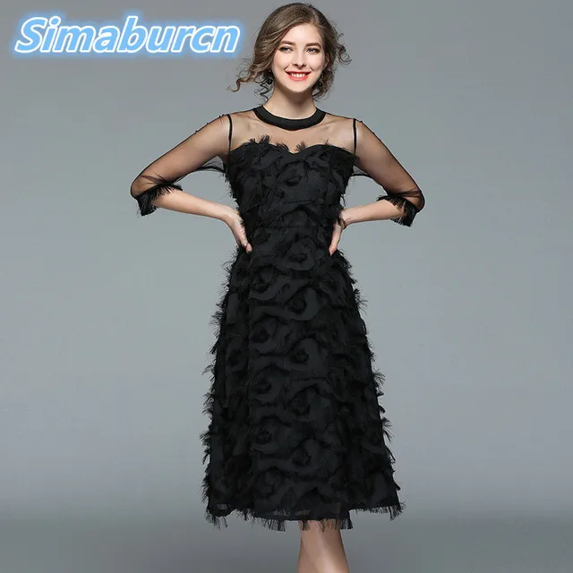 Feather Dresses 2018