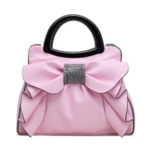 Flyone New Bow Fashion Handbags Sweet Lady Bag Ladies bag Woman Bag Lady’s Best Gift Beautiful Bow For Beautiful Her FY0146