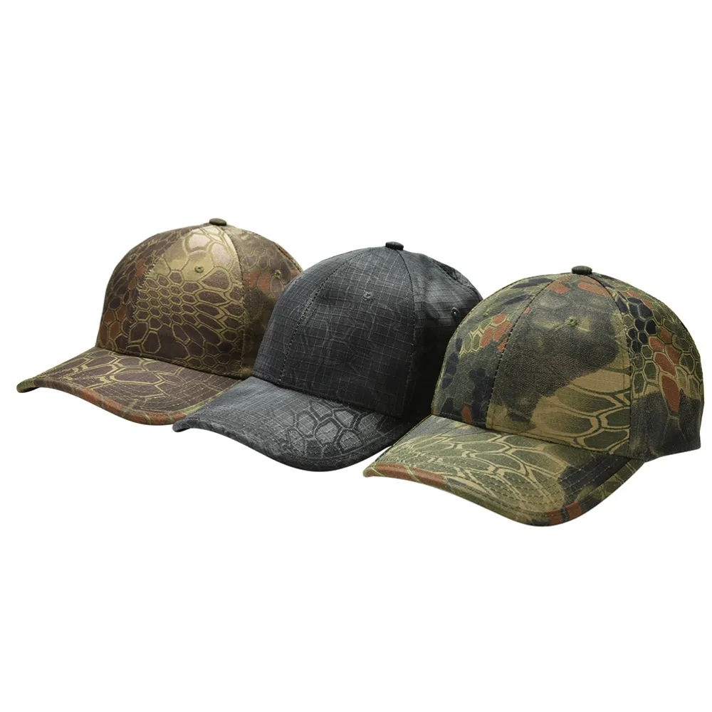 3 цвета, регулируемые Ретро камуфляжные уличные охотничьи рыболовные армейские шапки для взрослых, 1 шт., мужские военные камуфляжные бейсболки