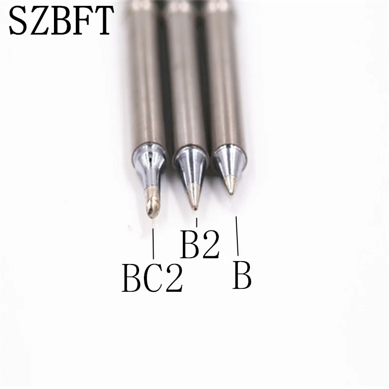SZBFT 3Pcs T12 Series Solder Iron Tips For Hakko Soldering Rework