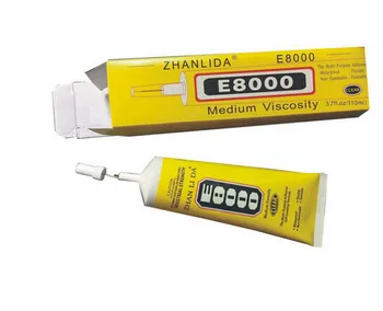 

110ml Rhinestone E8000 Glue Multi-purpose Adhesive For Jewelry Nails Glass Phone Plastic DIY Tools Equipment UV Glue Gun