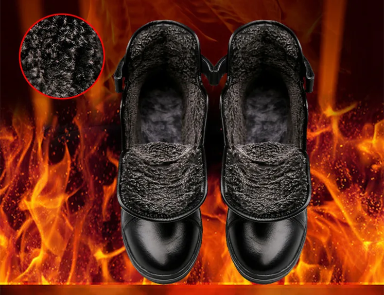 Большой размер 38-48, мужская повседневная обувь зимняя обувь с высоким берцем из натуральной кожи ботильоны на шнуровке зимняя обувь для мужчин, теплая обувь