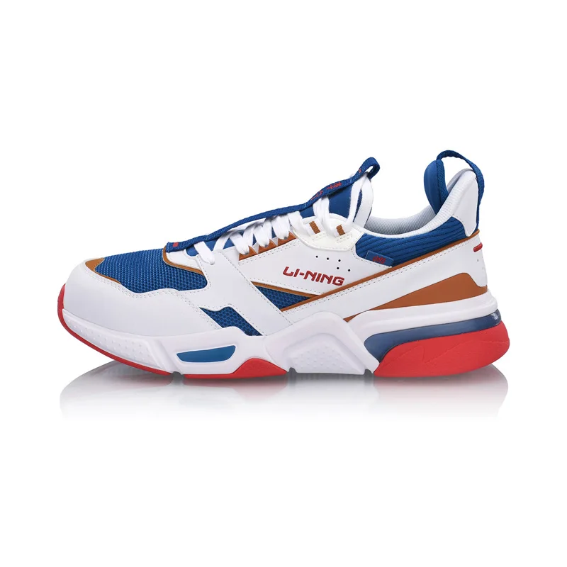 Li-Ning Men 001 CLASSIC Walking Shoes Retro Dad Shoes Comfort LiNing Sport Shoes Leisure Sneakers AGCP021 SJFM19