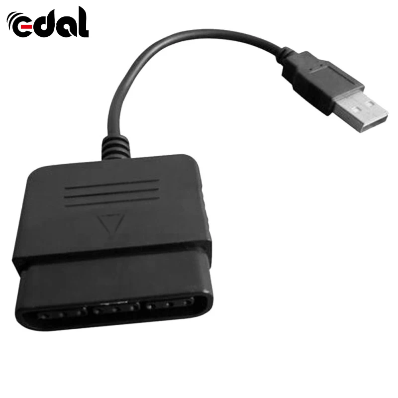 Usb-геймпад Игровой Контроллер конвертер P2 для P3 оптоволоконный кабель адаптера конвертер без водителя для PS3 PS2