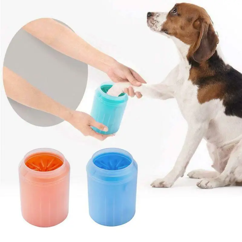 Приспособление для очистки лап для собак, инструмент для чистки чашек, силиконовая щетка для мытья лап, принадлежности для домашних животных, аксессуары для собак, портативные, для улицы