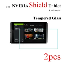 2 шт для NVIDIA SHIELD Tablet Защитное стекло для экрана Nvidia Shield K1/ Shield 2 8,0 дюймовые настольные стеклянные пленки