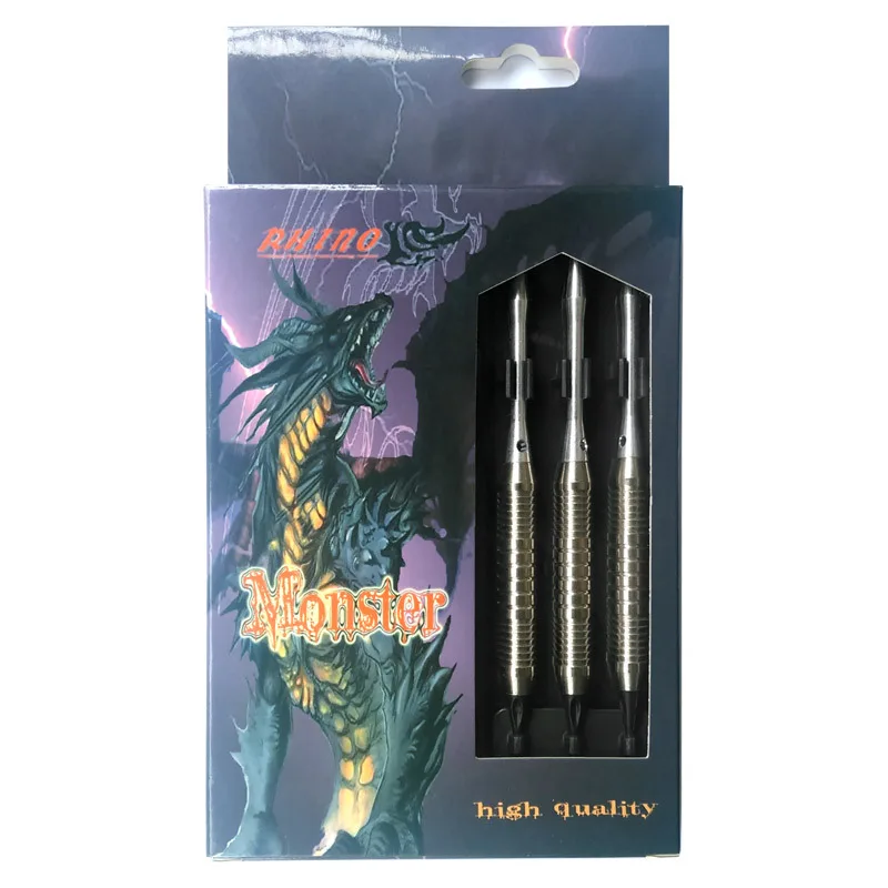 18g Monster Nickel Silver Soft Tip Darts Set L48D8mm Brass Barrel