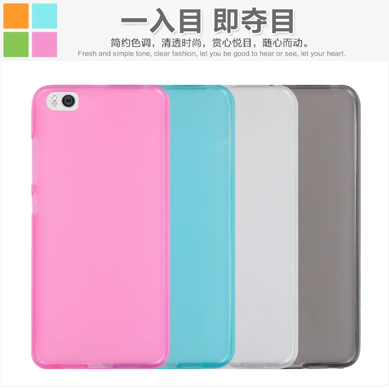 For Xiaomi Mi 5 5S 5SPlus 5C Case Soft TPU Gel Transparent Protective back cover cases for xiaomi 5s plus Silicone phone shell |