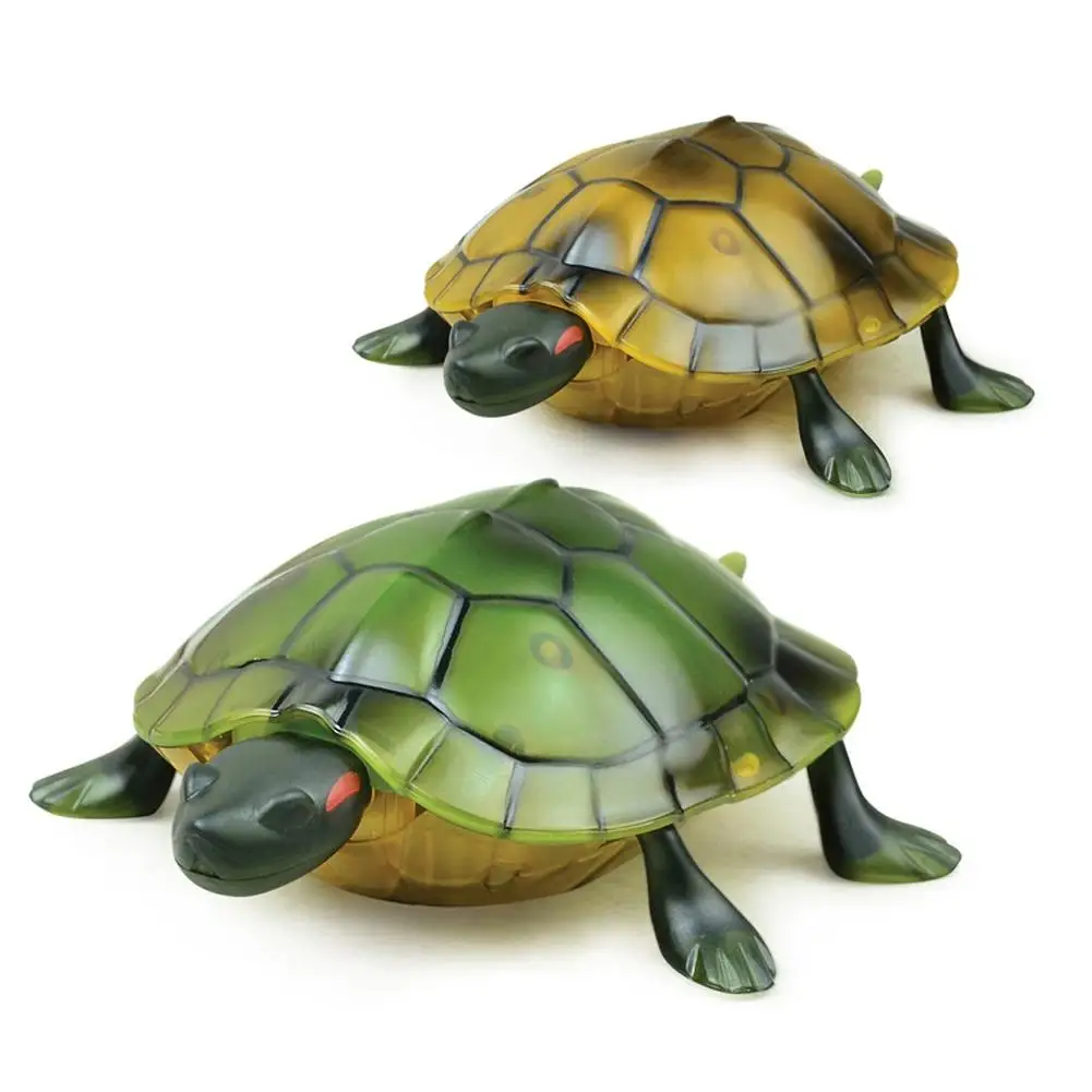 LeadingStar моделирование инфракрасный фонарь RC индукция черепаха раннего обучения электрические черепахи игрушки в качестве подарков для детей zk30