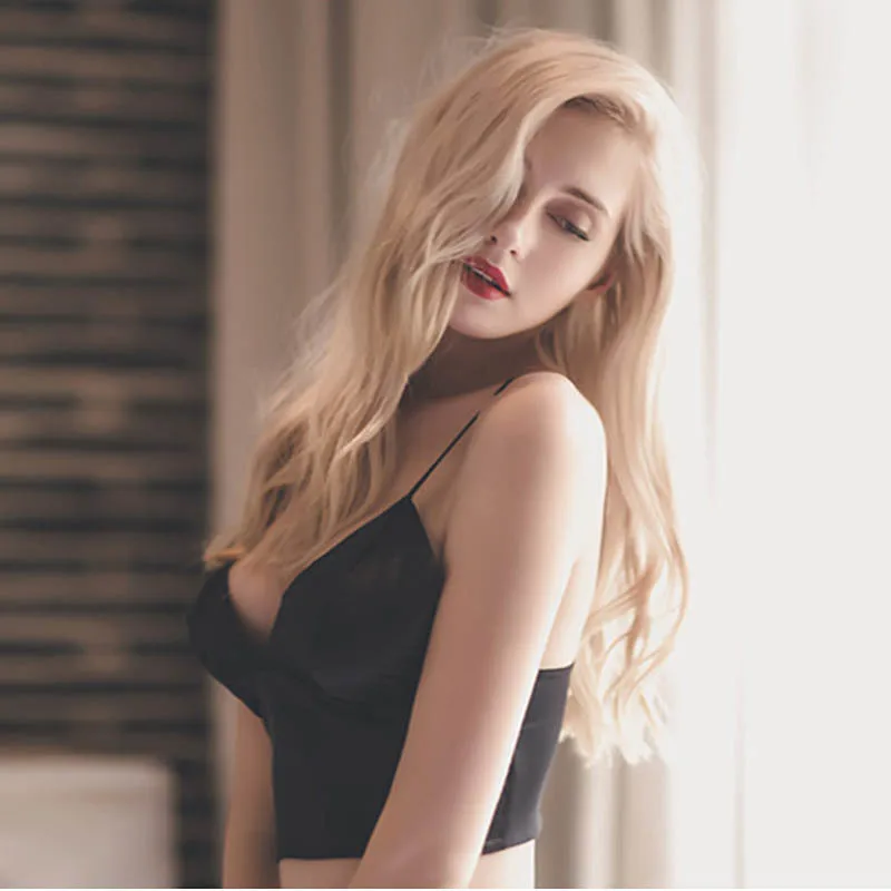 مثير الحرير المحاصيل قمم النساء 2019 اللاسلكية Bralette الكروشيه أعلى الإناث السباغيتي حزام تي شيرت اقتصاص مع الصدر مبطن بروتيل مثير الحرير المحاصيل قمم النساء 2019 اللاسلكية Bralette الكروشيه أعلى الإناث السباغيتي حزام تي شيرت اقتصاص مع الصدر مبطن بروتيل