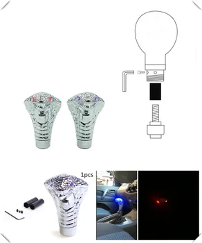 

Auto parts LED gear shift head personality shift lever car for VW Volkwangen MK7 Golf 7 Skoda Octavia A7