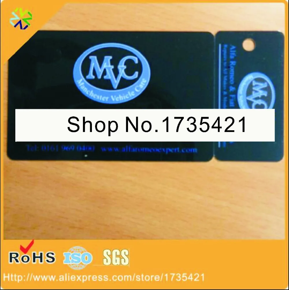 

PVC Combo Cards with One Key Tag offer CMYK Printing / Loyalty Cards