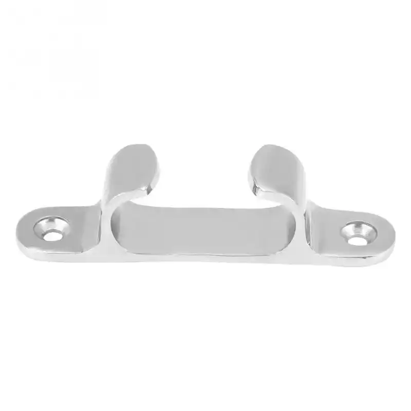 Suuonee Stainless Steel Fair Lead,4 Inch Stainless Steel Bow Chock Fair Lead Line Cleat Hardware for Marine Yacht