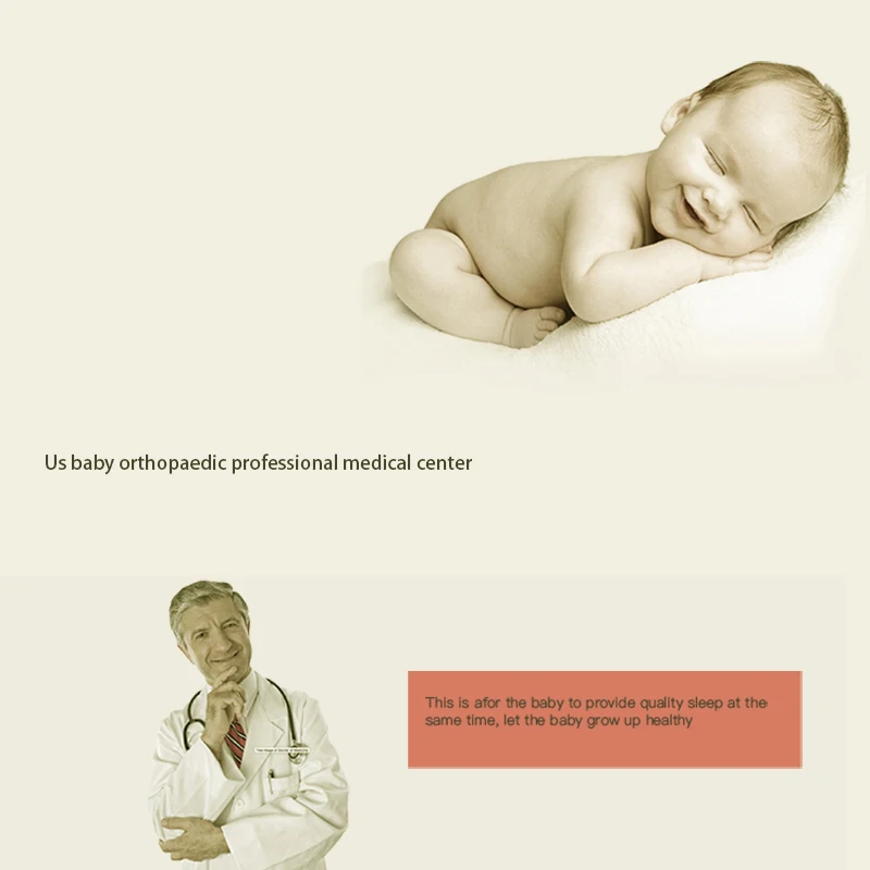 Детская форменная Подушка предотвращает плоскую голову младенцы постельные принадлежности подушки младенец новорожденный позиционер