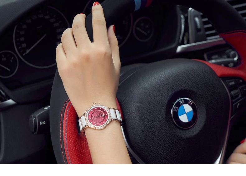 Bestdon брендовые высококачественные керамические часы для женщин элегантные Relojes Mujer модные женские часы 3 АТМ водонепроницаемые Montre Femme